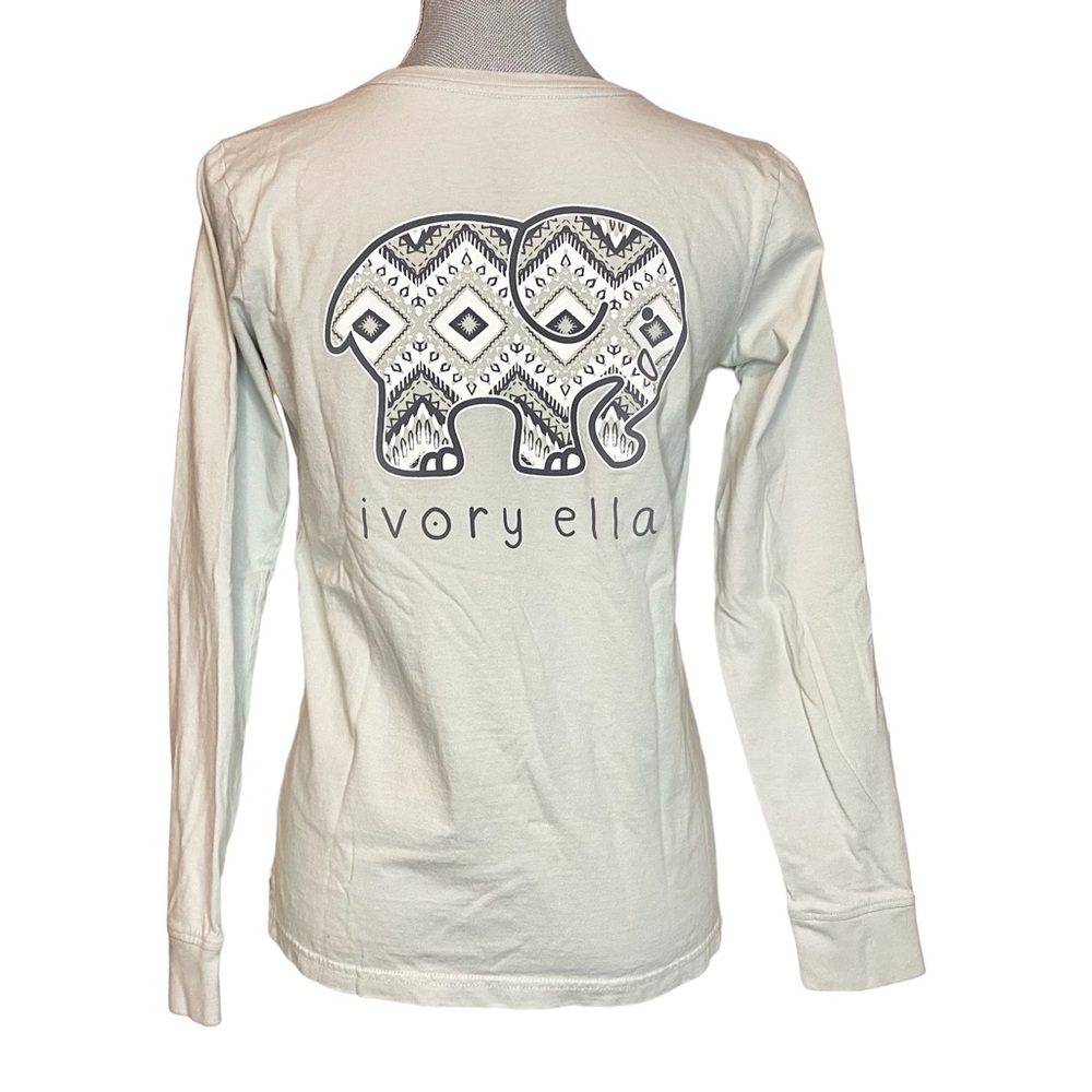 Ivory Ella Graphic T-Shirt